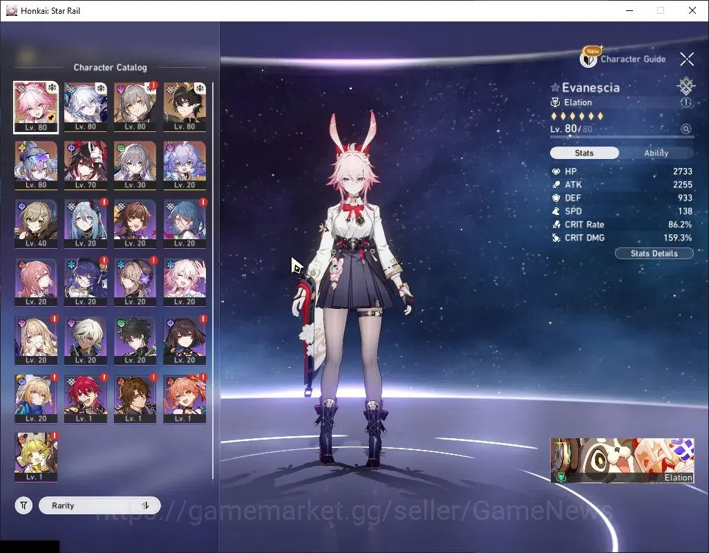 Honkai Star Rail Accounts ASIA|TL 64|3K SJ,15 SRSP|5 Limited|Evanescia E1,Ya image 4