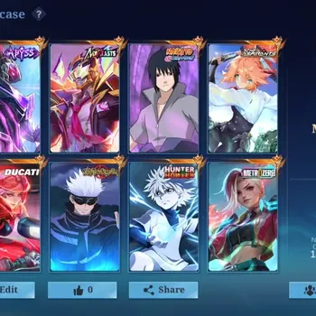 Mobile Legends: Bang Bang Accounts Collector Global|528S|MEGA|Sasuke,Abyss Alpha,Asprirans Fanny Lesley,HxH Haritd,DUCATI