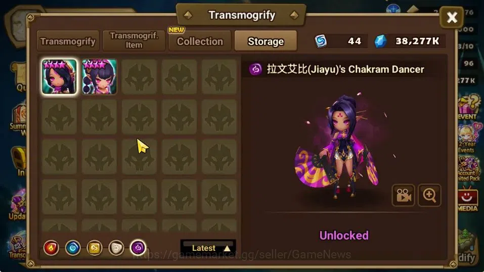 Summoners War: Sky Arena Accounts GLOBAL Lv 63|1 LD [Xiana]|8 Total NB5[Teshar,Feng  image 13