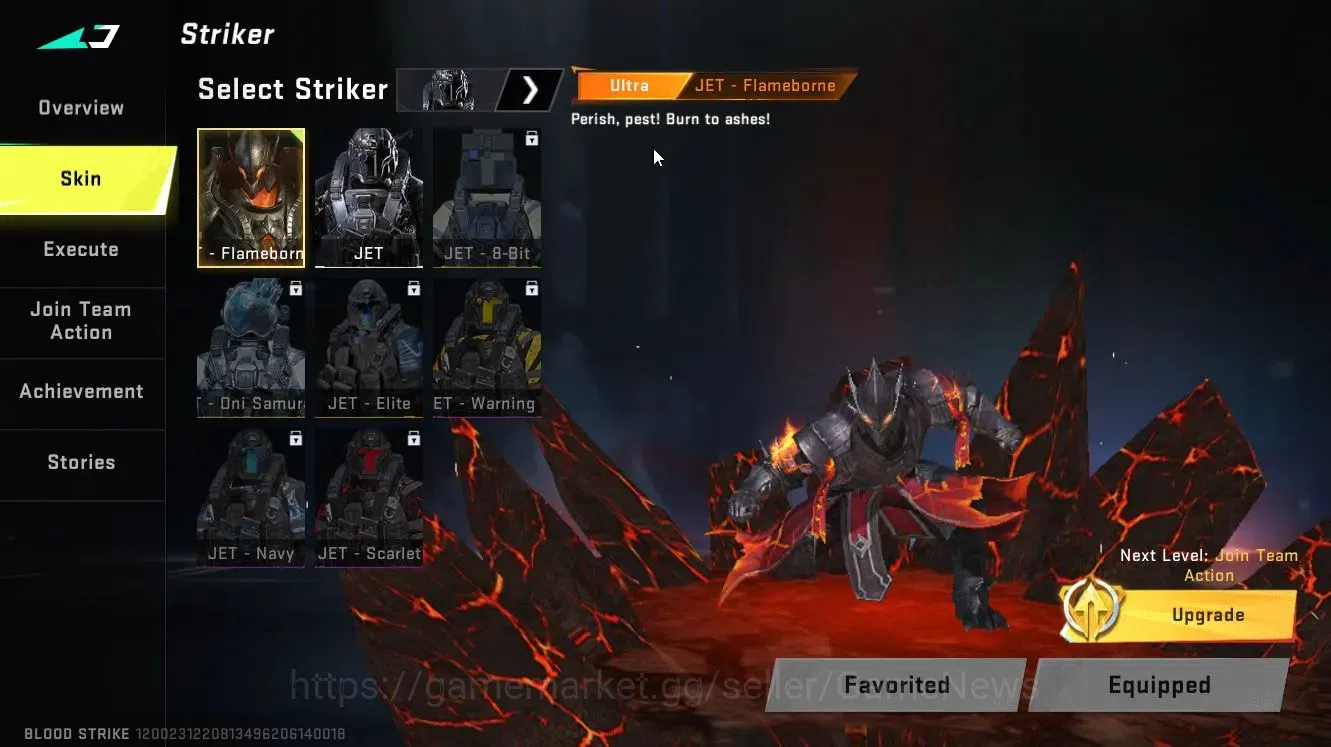 Blood Strike Accounts ASIA|ULTRA [JET-Flameborne]|Collab BLEACH [Ethan-B image 3