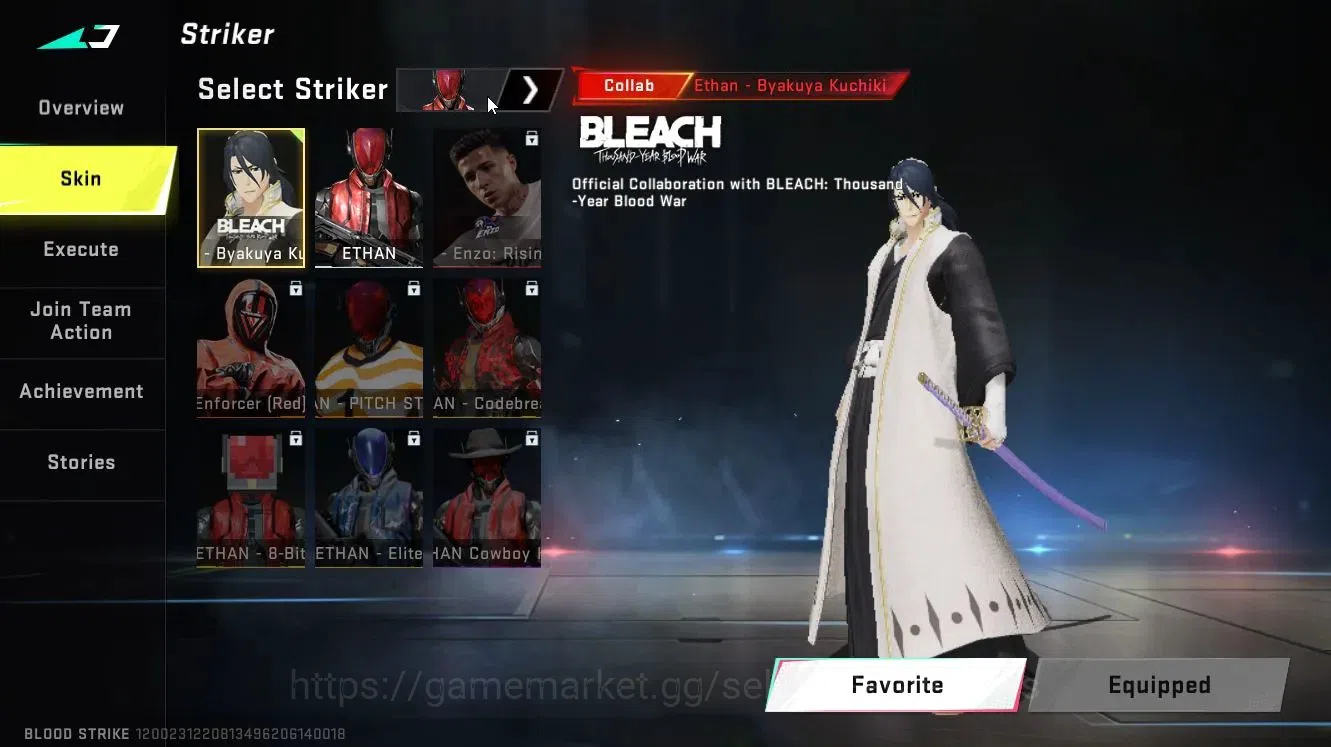 Blood Strike Accounts ASIA|ULTRA [JET-Flameborne]|Collab BLEACH [Ethan-B image 4