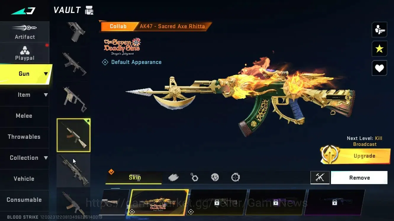 Blood Strike Accounts ASIA|ULTRA [JET-Flameborne]|Collab BLEACH [Ethan-B image 6
