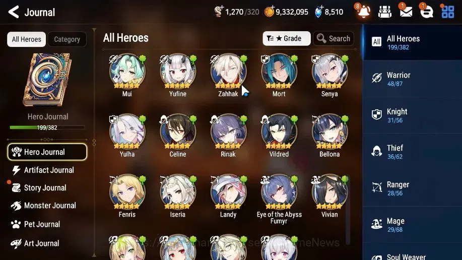 Epic Seven Accounts High-End GLOBAL UnVerif|20 ML(LOT Scales,Salome,Belian,LC Bellona,etc)+PByblis+Art,Rinak,Etc|AUTO WB 10