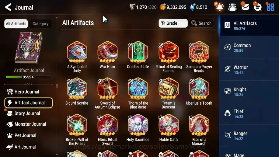 Epic Seven Accounts High-End GLOBAL UnVerif|20 ML(LOT Scales,Salome,Belian,LC Bellona,etc)+PByblis+Art,Rinak,Etc|AUTO WB 13