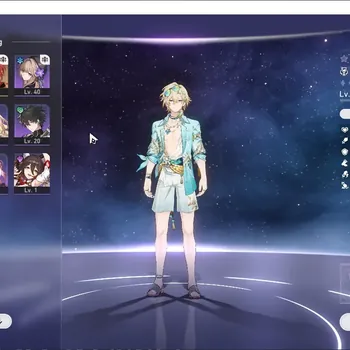 Honkai Star Rail Accounts Starter ASIA|Starter|TL 26|1 Limited|Aventurine Waveflair +1 STD Char (Himeko)|Selector Fate