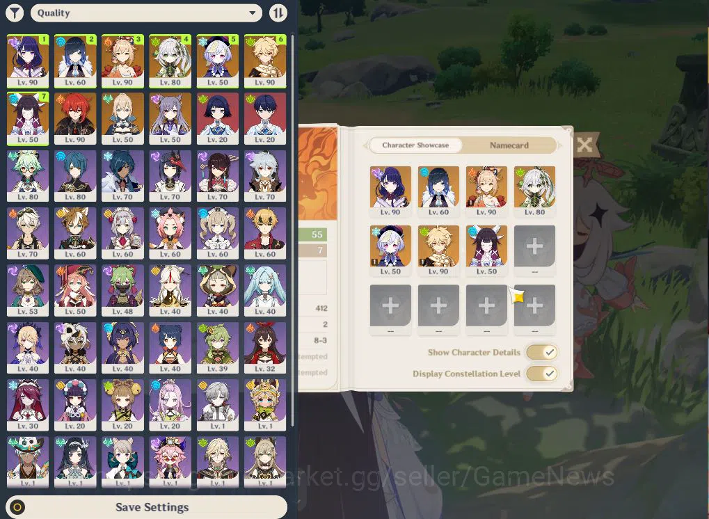 Genshin Impact Accounts ASIA|AR 55| 5Limited +2(*5Weapon)|Raiden,Columbina image 2
