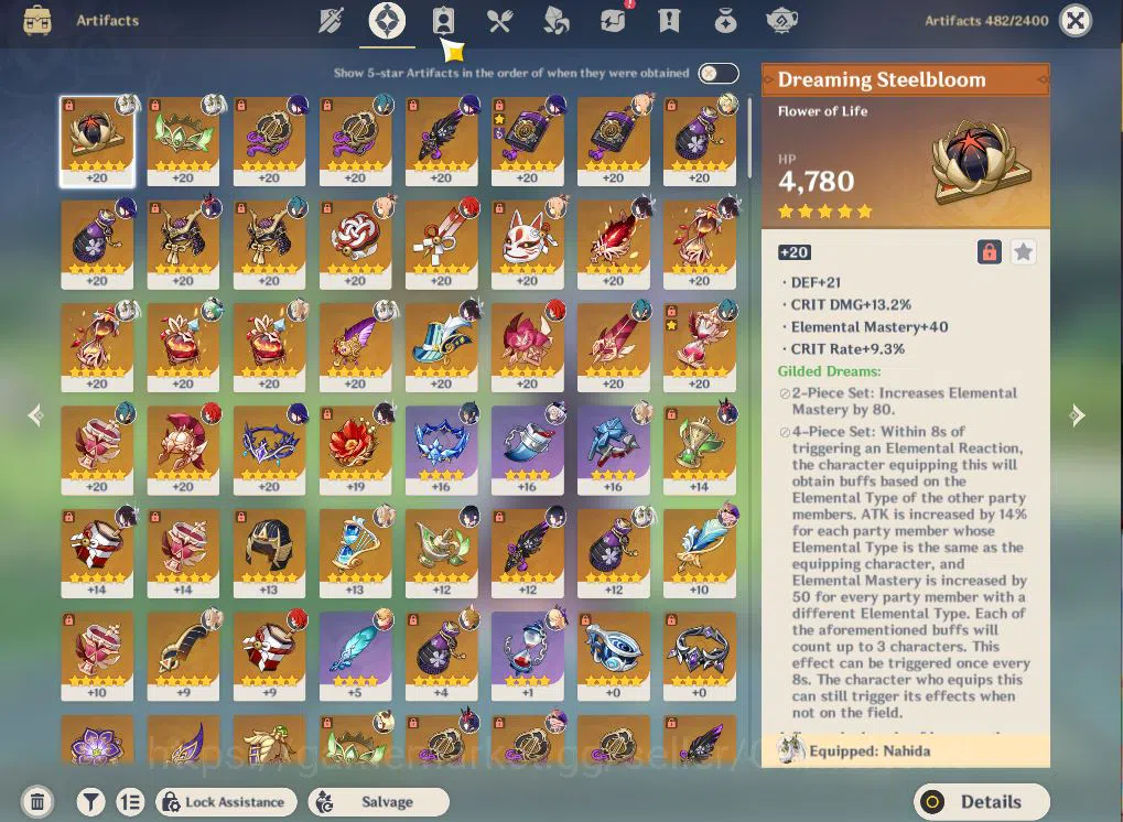 Genshin Impact Accounts ASIA|AR 55| 5Limited +2(*5Weapon)|Raiden,Columbina image 8