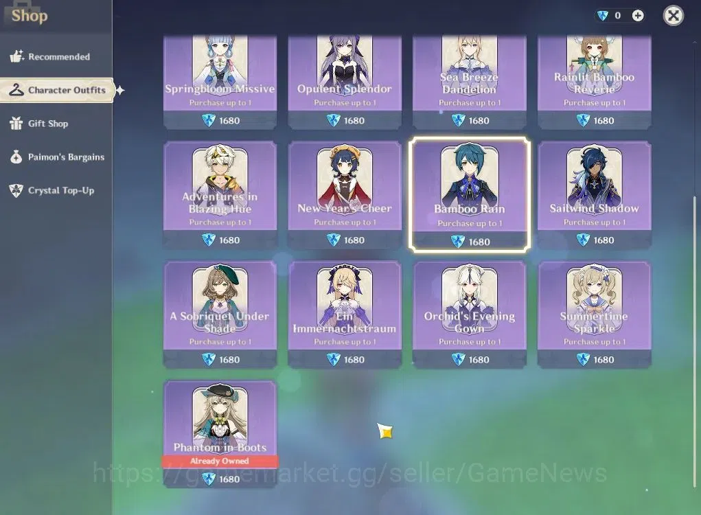 Genshin Impact Accounts End Game 16
