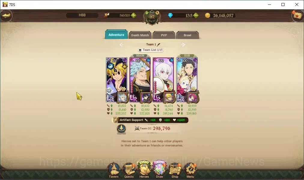 The Seven Deadly Sins: Grand Cross Accounts Global|5,1M CC|135 DM|31 LS|6 LR+8 UR+Collab FireF image 12