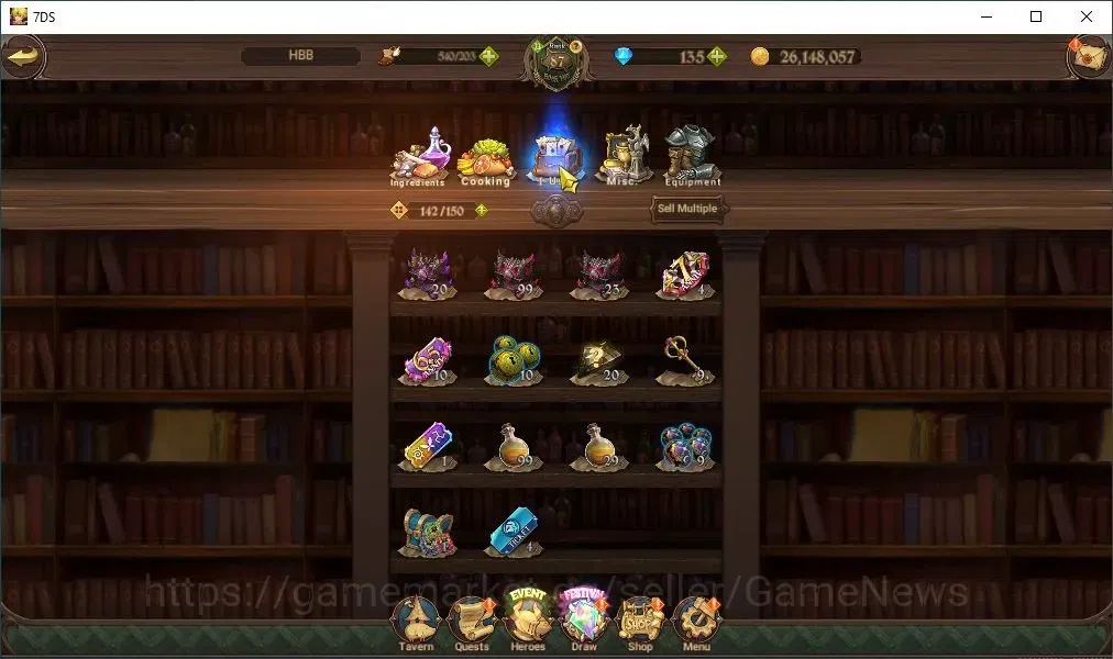 The Seven Deadly Sins: Grand Cross Accounts Global|5,1M CC|135 DM|31 LS|6 LR+8 UR+Collab FireF image 19