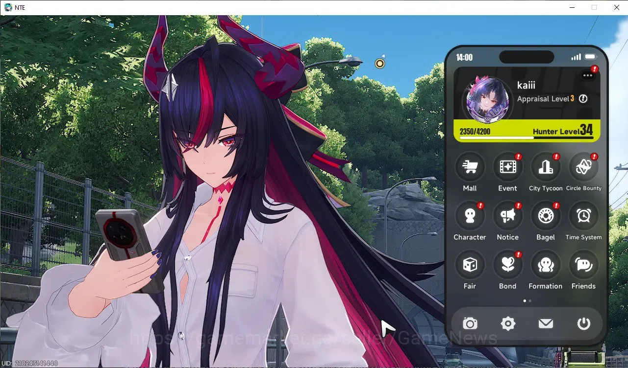 Neverness to Everness Accounts Global SEA|HL 34|TL 20|7 SSR 4 Limit [Shinku,Chaos,Lacrimosa,Hotori],FadiaA2,etc|1 Selector|4 14