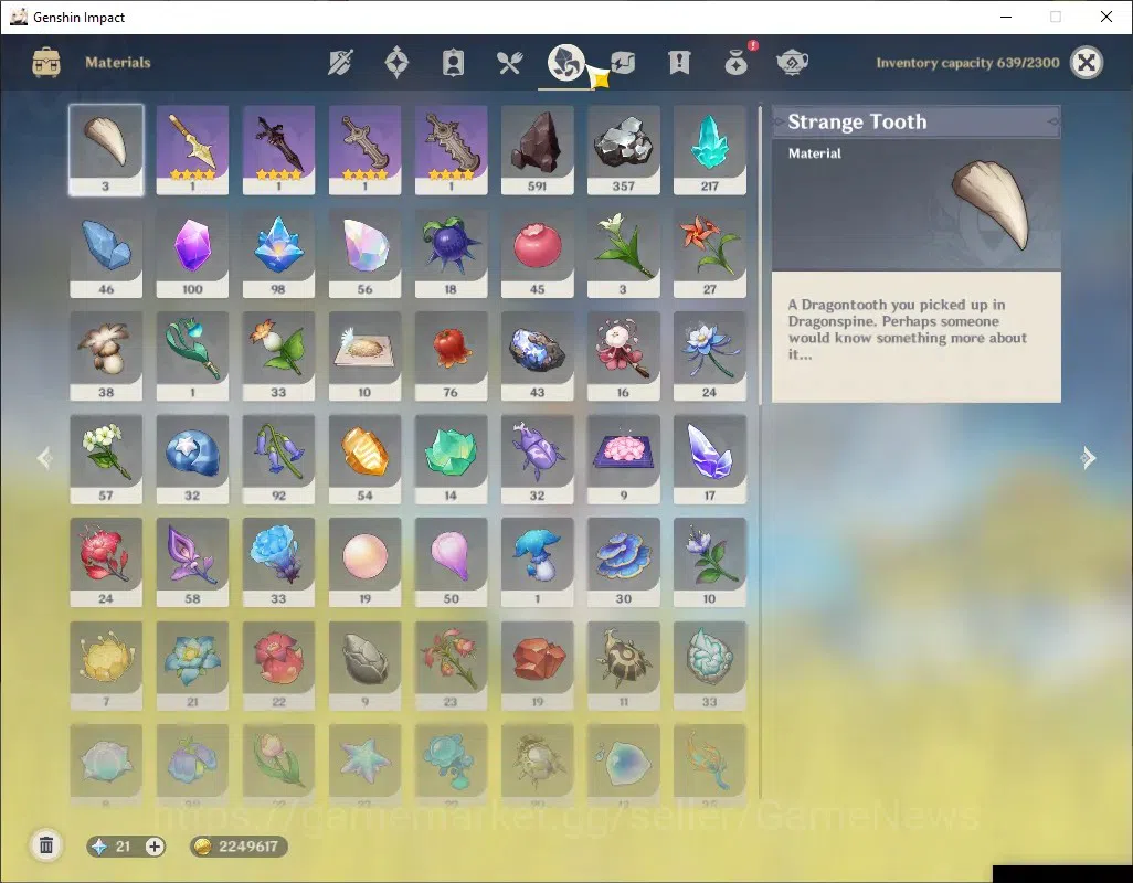 Genshin Impact Accounts ASIA|AR 35|1 Limited + 1 (*5 Weapon)| Mavuika |Aqu image 7