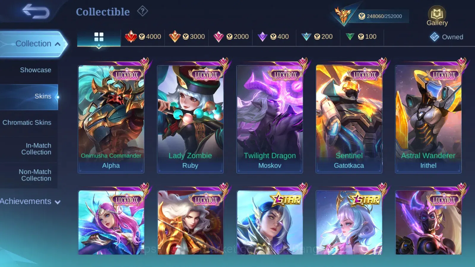 Mobile Legends: Bang Bang Accounts Hero 131|Skin 574 Legend Franco Lesley GS Lunox Va image 16