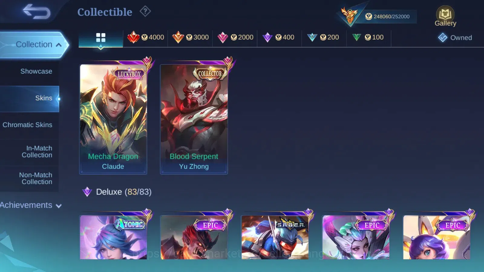 Mobile Legends: Bang Bang Accounts Hero 131|Skin 574 Legend Franco Lesley GS Lunox Va image 18
