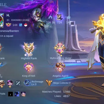 Mobile Legends: Bang Bang Collector Hero 131|Skin 574 Legend Franco Lesley GS Lunox Va image 1
