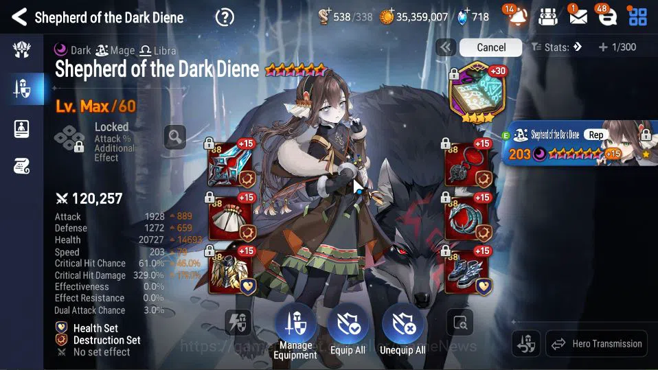 Epic Seven Accounts ASIA VERIF|20 ML(Dark Diane,LOT Scales,NM Luna,Etc image 2