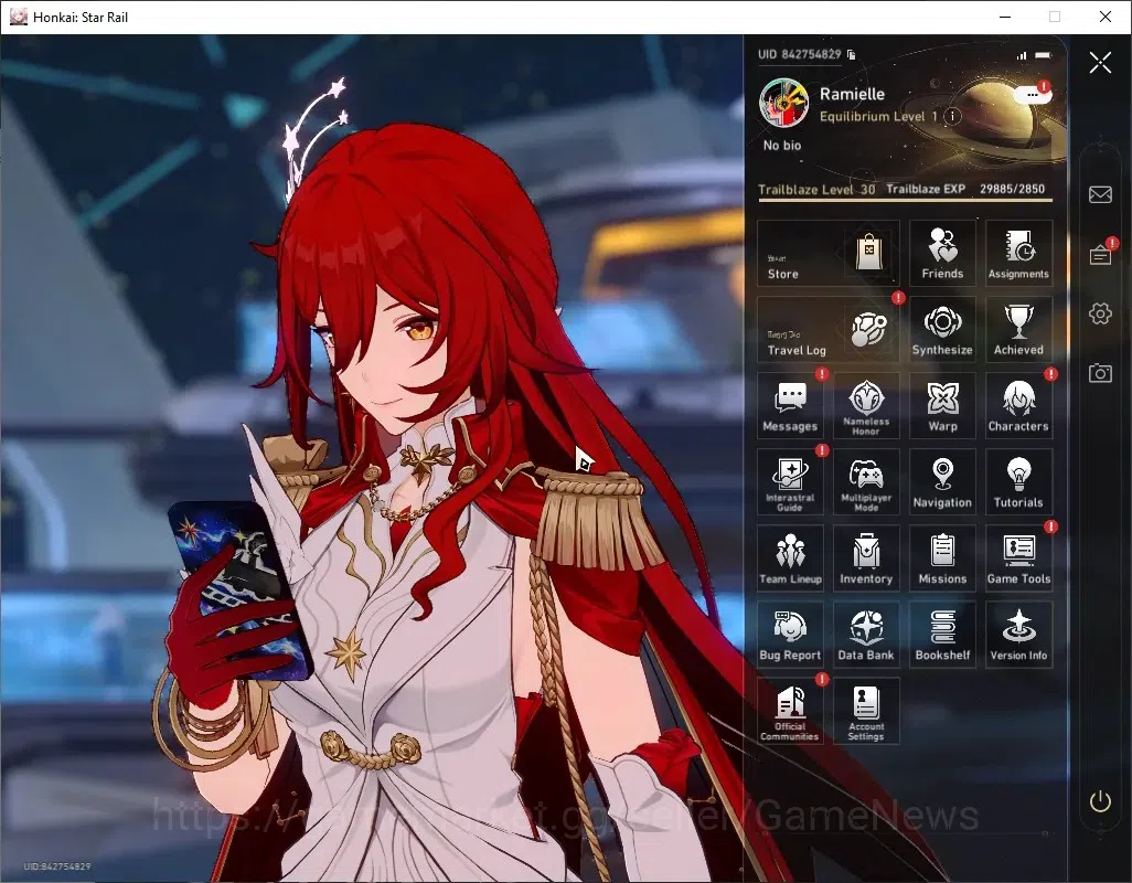 Honkai Star Rail Accounts Others Asia|TL 30|6 Limited|Huohuo E1,Himeko:Nova,Sparkle,Gilgamesh,Danheng Terrae & Blade|Female 1