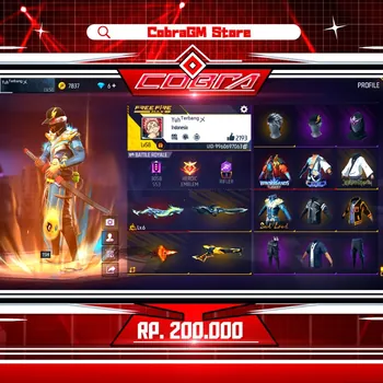 Free Fire Accounts Akun Free Fire Vault 149 | Evo 1 | Solar Esclipe | FrostFire | Soul Land | Sukuna | Jenggot Neon | Dark