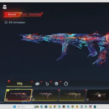 Blood Strike Accounts High-End ASIA|12 ETERNAL(AUG-Reuiem Max,MP5-Bloodrift Lv4,Uzi-Star Chaser lv4,etc)|6 Mele DB-Frozen