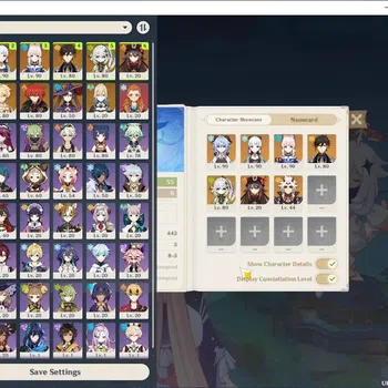 Genshin Impact Accounts Others Asia|AR 55|7 Limited + 3 (*5Weapon)|Ganyu+Signature,Kokomi C1,Ayaka,Zhongli,Nahida,Hu