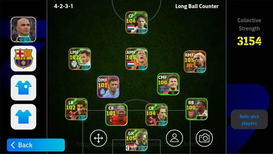 eFootball Accounts Android|PW 3154|E-BT Lamine Yamal|Epc Wesley Sneij image 2