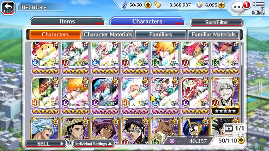 Bleach: Brave Souls Accounts Starter [GLOBAL]6K Orbs+Fresh All Story|Ulquiorra Future,Nelliel Christmas23,Nelliel 6