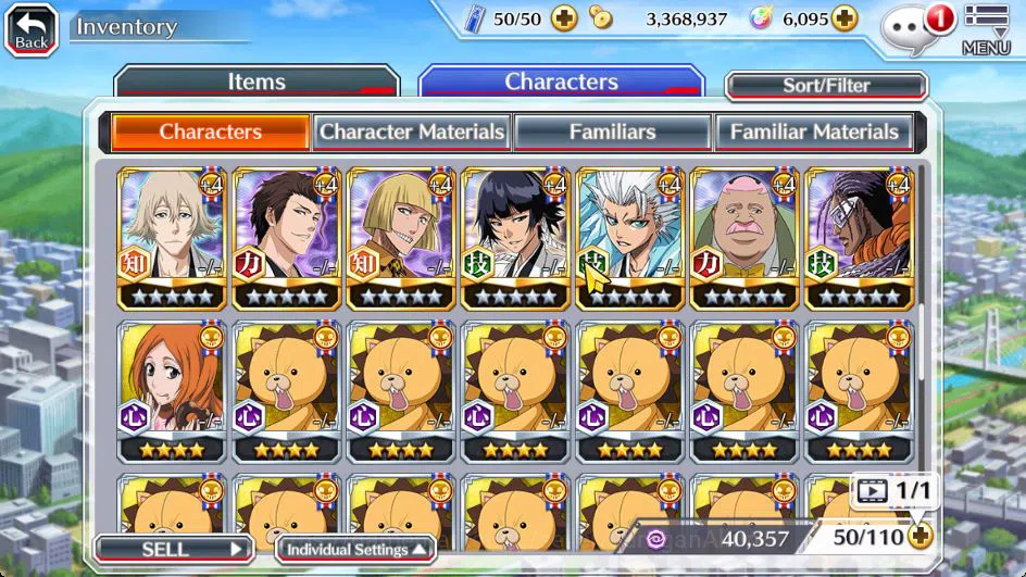 Bleach: Brave Souls Accounts Starter [GLOBAL]6K Orbs+Fresh All Story|Ulquiorra Future,Nelliel Christmas23,Nelliel 7