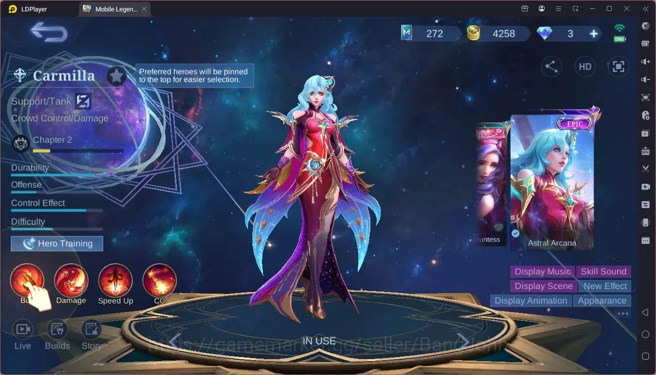 Mobile Legends: Bang Bang Accounts Global|Hero|85|Skin 95|Seasoned|Spongebob Cyclops| image 2