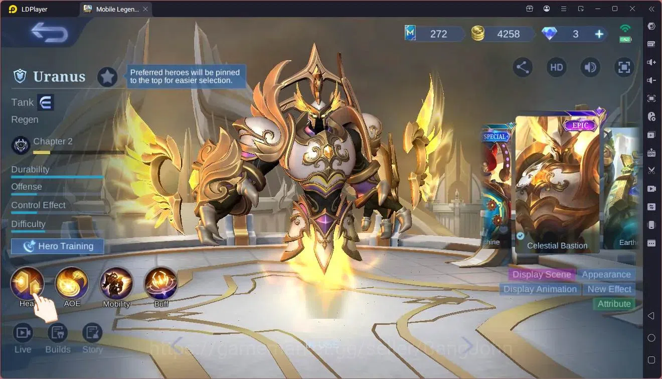 Mobile Legends: Bang Bang Accounts Global|Hero|85|Skin 95|Seasoned|Spongebob Cyclops| image 3
