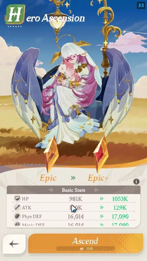 AFK Journey Accounts GLOBAL|2 Collab [Frieren,Himmel]|29 Epic[Aurora(Fr image 6