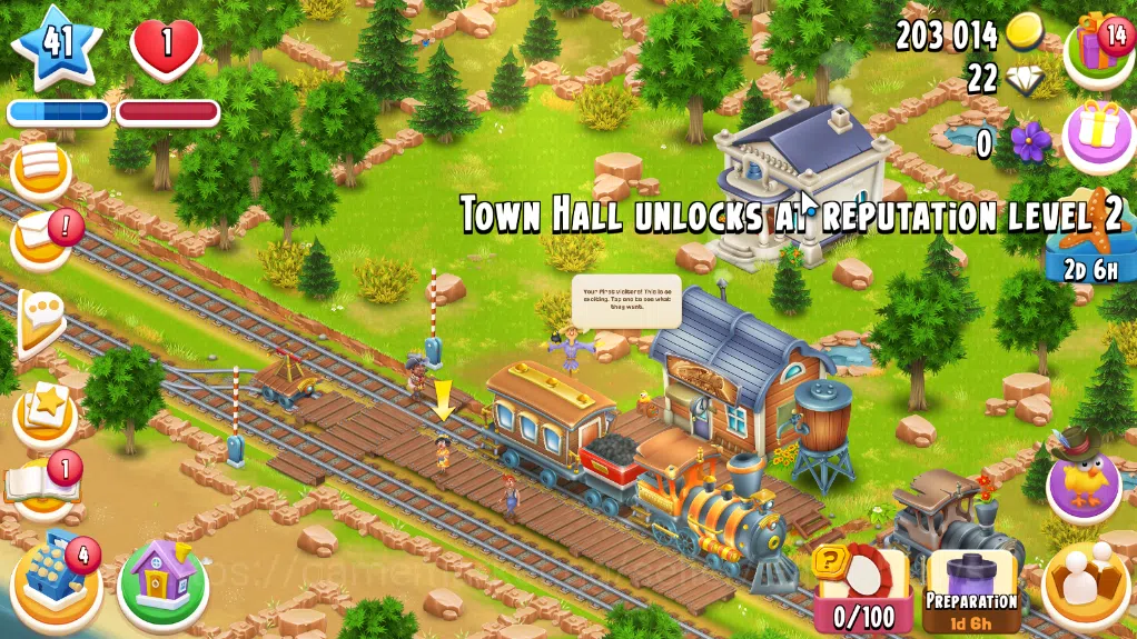 Hay Day Accounts Level 41| Barn Storage 1100 + Silo Storage 625 | 203k Coins,22 Dm |CN ON|Log Supercell ID|Take Email|Check 6