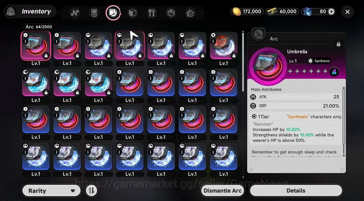 Neverness to Everness Accounts GLOBAL SEA|HL 3|1 SSR Limited Nanally|2 S Arc|6 SR image 8