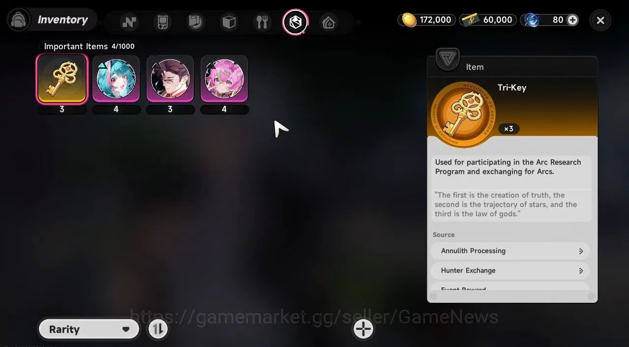 Neverness to Everness Accounts GLOBAL SEA|HL 3|1 SSR Limited Nanally|2 S Arc|6 SR image 9