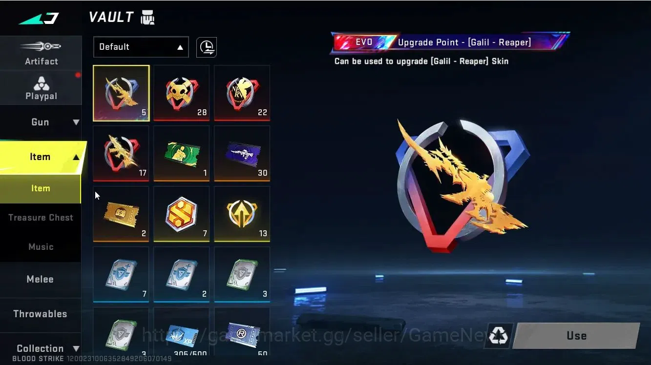 Blood Strike Accounts ASIA|ULTRA[LUCIAN,VOLT VAL,FAL,QBZ95,etc]|Collab [ image 16