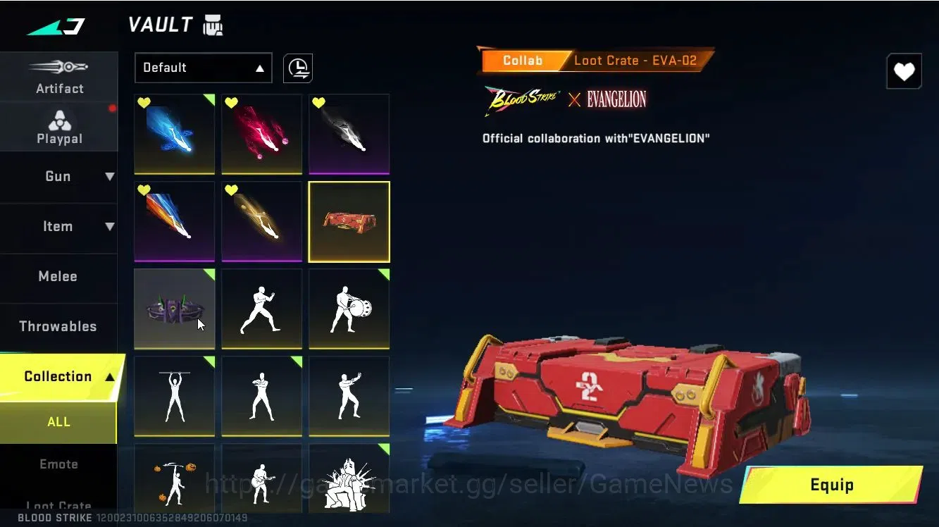 Blood Strike Accounts ASIA|ULTRA[LUCIAN,VOLT VAL,FAL,QBZ95,etc]|Collab [ image 19