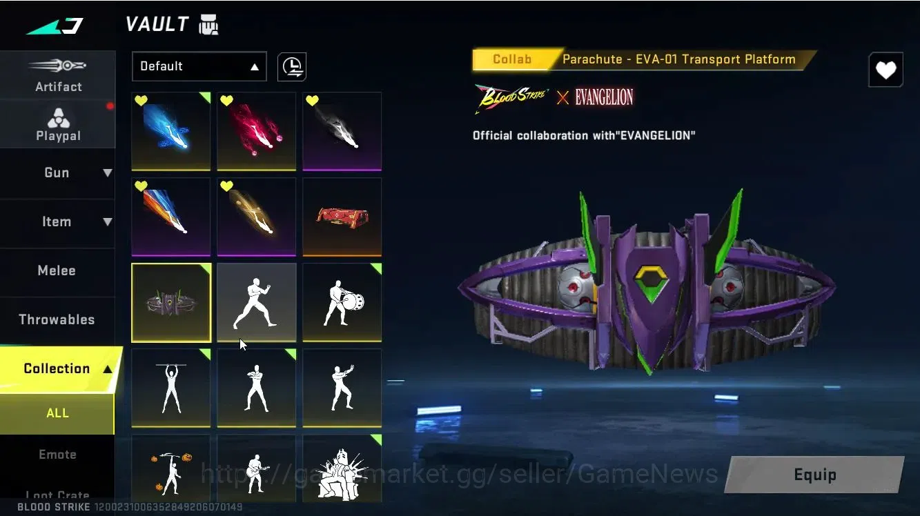 Blood Strike Accounts ASIA|ULTRA[LUCIAN,VOLT VAL,FAL,QBZ95,etc]|Collab [ image 20