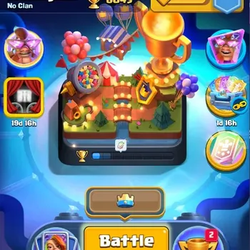 Clash Royale Accounts Others Trophy 8045 | CL 1200 | KTL 13 | 123 Cards | 4 Champ | 1 Hero | 12 Evo | Arena 21 | 1K Gems