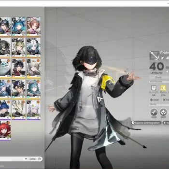 Arknights: Endfield Accounts Asia|Lv55|7 SSR(3 Limited)+13(*6Weapon)|(Arcane,Yvonne+Sign) Tangtang|43k Oro|2 Weapon