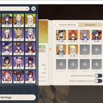 Genshin Impact Accounts Mid Game Asia|Free HSR|AR 50|2 Limited (Navia C1 +Sign) Mavuika| 3(*5Weapon) +3 STD Char