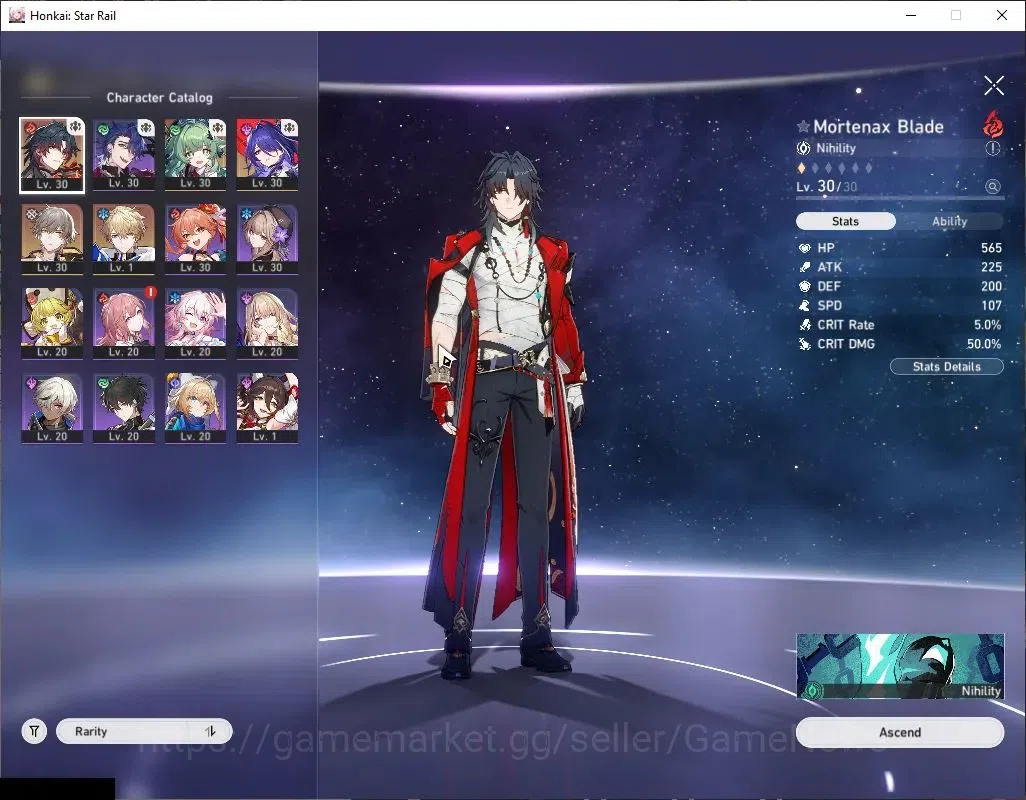 Honkai Star Rail Accounts ASIA|TL 15|3 Limited|Mortenax Blade, Acheron, Huoh image 4