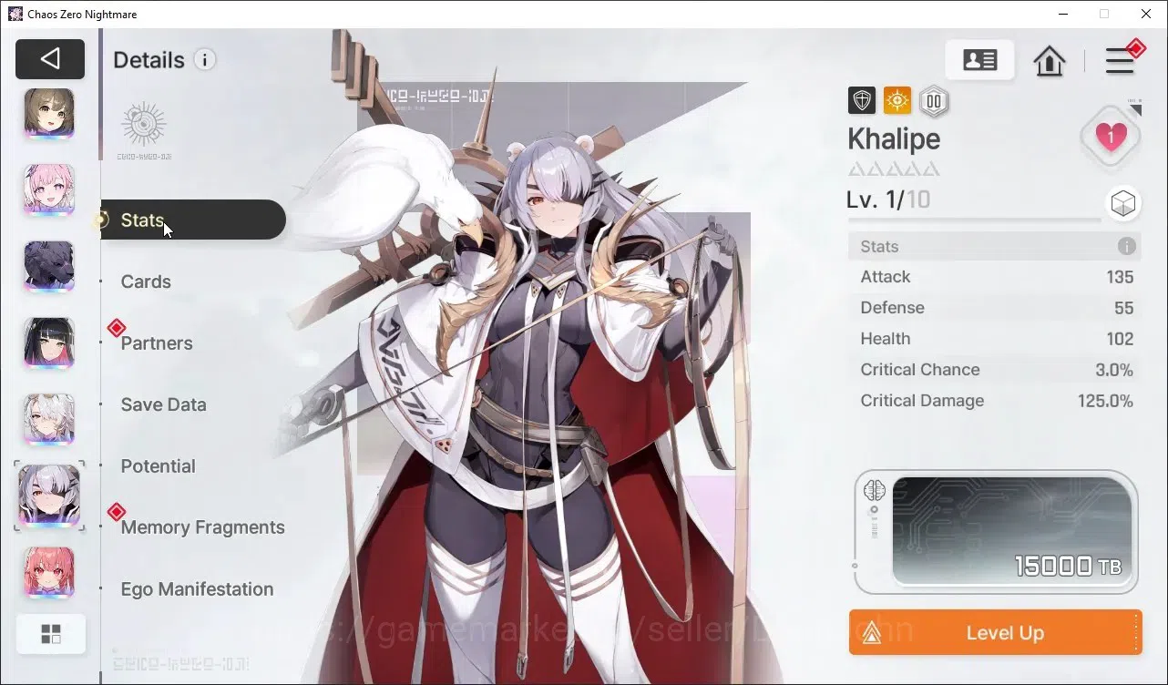 Chaos Zero Nightmare Accounts Asia Lv54 | Heidemarie EM2, MeiLin, Tiphera, Veron image 15