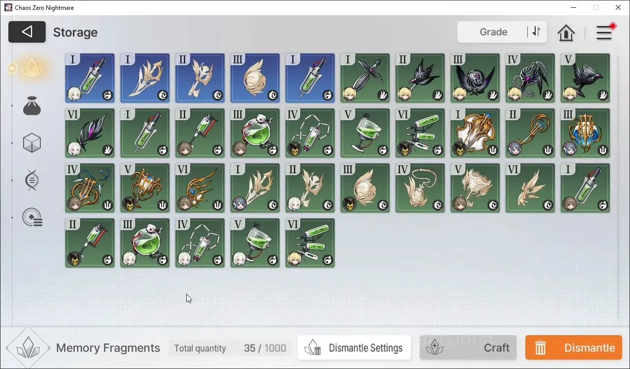 Chaos Zero Nightmare Accounts Asia Lv54 | Heidemarie EM2, MeiLin, Tiphera, Veron image 20