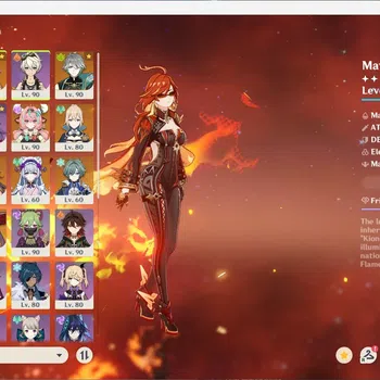 Genshin Impact Accounts Others ASIA|AR 59|7 Limited(MavuikaC6+sign,Xilonen,Varesa,Citlali,Furine,Alhaitham,Lohen) 7CharSTD|5