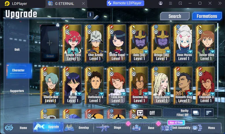 SD Gundam G Generation ETERNAL Accounts Global Rank 1 | FreshStory | 106+K Diamond, Selector Banner On, 8Gundam SSR+ 1Supp 4