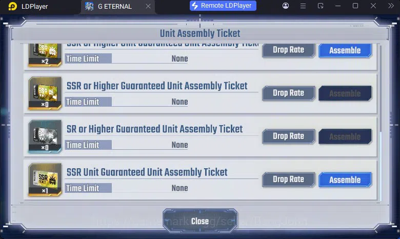 SD Gundam G Generation ETERNAL Accounts Global Rank 1 | FreshStory | 106+K Diamond, Selector Banner On, 8Gundam SSR+ 1Supp 5