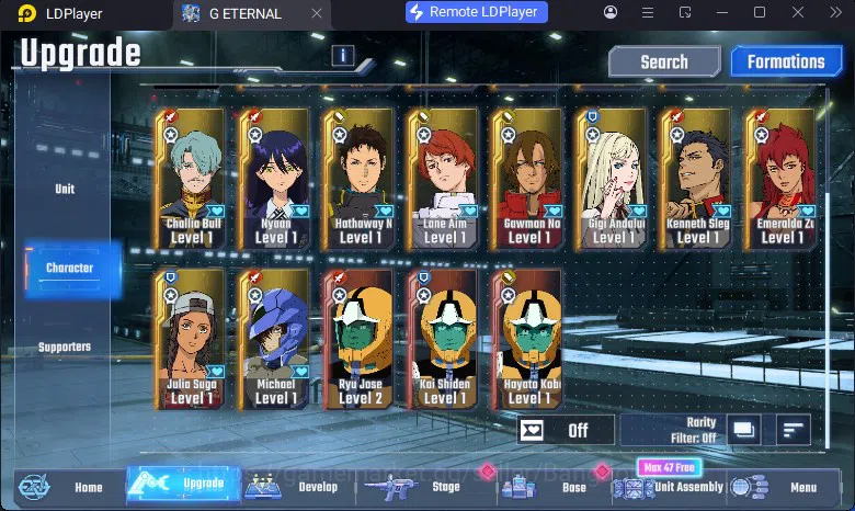 SD Gundam G Generation ETERNAL Accounts Global Rank 1 | FreshStory | 106+K Diamond, Selector Banner On, 8Gundam SSR+ 1Supp 8
