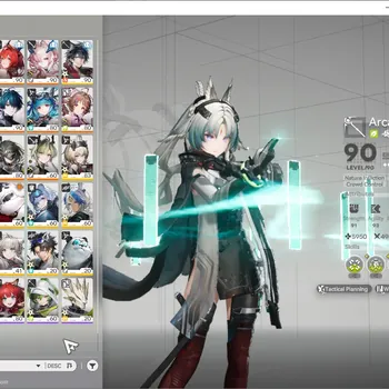 Arknights: Endfield Accounts ASIA|Lv 60|9 SSR 5 Limited + 18 (*6 Weapon)|(Arcane,Laevatain,Mi Fu