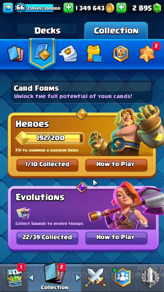 Clash Royale Accounts Lvl 66|Trophy 10324|KTL 15|Limited Skin|Card 121|1 image 5