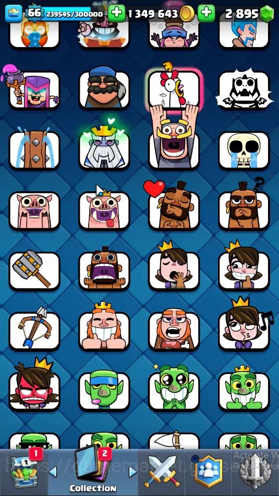 Clash Royale Accounts Lvl 66|Trophy 10324|KTL 15|Limited Skin|Card 121|1 image 10