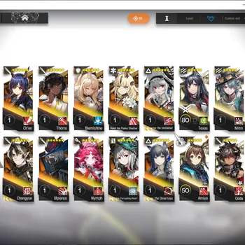 Arknights Accounts Others Global Lv 34|103 Operator 2 Outfits| 5 Limited Wang P2,Chongyue,STCH,TTO,STU |5,7k Oru + 26